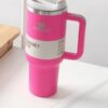 Stanley 40 oz H2.0 Flowstate Quencher Tumbler-Cosmo Pink Valentine's Day - Image 4