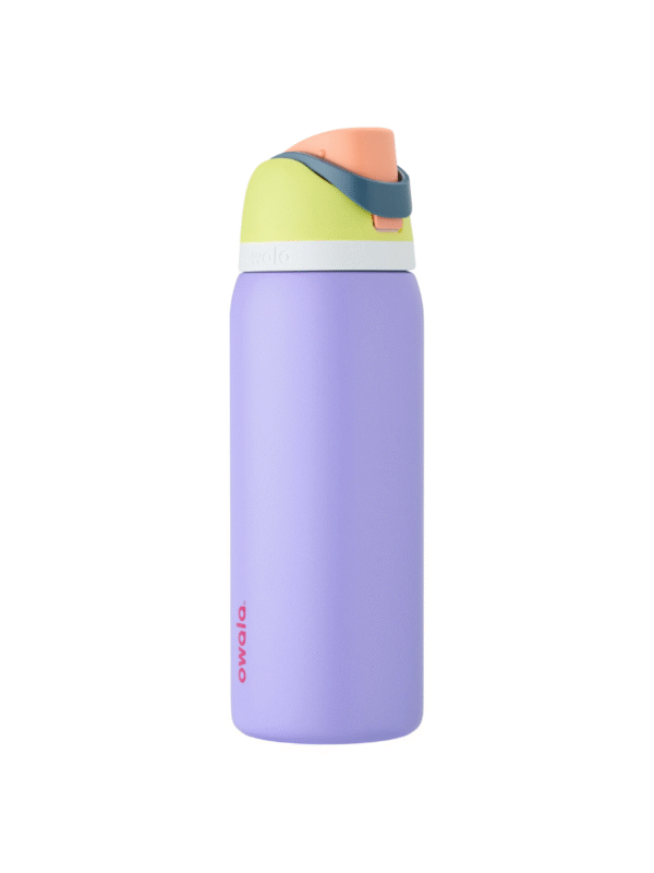 Owala FreeSip Stainless Steel Water Bottle, 32oz Light Purple