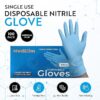 Nitrile Medical Gloves, Blue, 5 Mil (200) - Image 2