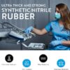 Nitrile Medical Gloves, Blue, 5 Mil (200) - Image 3