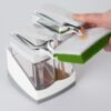 Casabella Sink Sider Duo with Sponge - (White & Chrome Plating) - Image 6